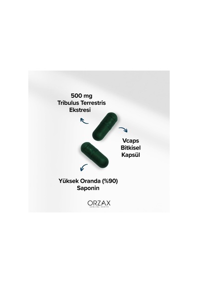 Orzax Ocean Tribulus Terrestris 500 Mg 60 Kapsül