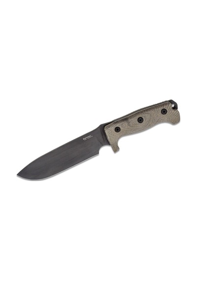 Lionsteel M7 Black Blade Green Canvas Kamp Bıçak Gri