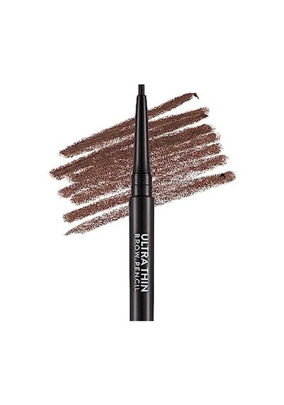 Kaş Kalemi & Fırçası - Ultra Thin Brow Pencil - 002 Light Brown - 8690604572113 0