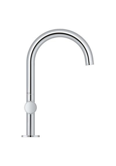 Grohe Atrio Private Collection Tek Delikli Lavabo Bataryası 1/2" L-Boyut - 21138000 Gümüş
