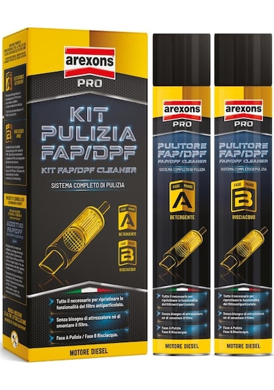 Arexons Pro Fap/dpf Komple Temizleme Seti 2x750 Ml