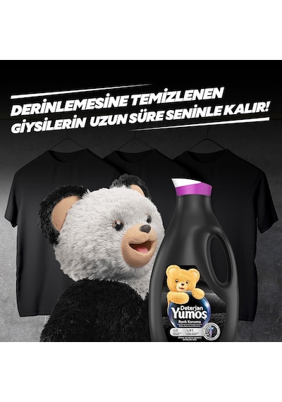 Yumoş Sıvı Siyah 1690 ML