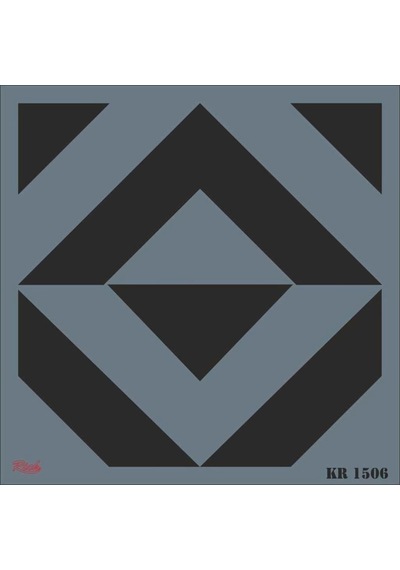Mey İthalat Rich Kr 1506 Fayans Stencil 30x30 Cm Diğer