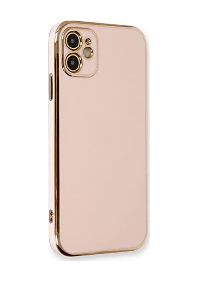 Için Kılıf Olive Plated Pembe 12 İle Uyumlu Kılıf - Pembe