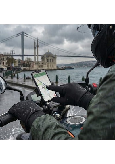 Xmlbayiciniz Ayrex Rvk Mevsimlik Motosiklet Eldiveni Şehir İçi Kurye Ve Günlük Sürüş İçin İdeal, Rüzgar Korumalı Dokunma Genel