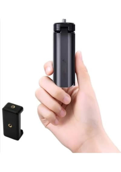 Cep Telefonları Ve Gimbal İçin Mini Tripod Standı Ve Hot Shoe Bağlantılı Telefon Tutucu