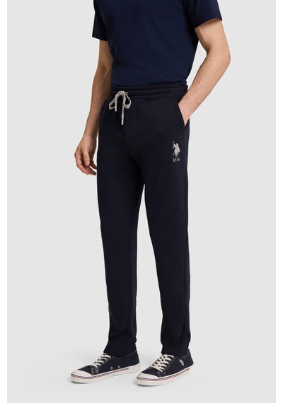 U.S. Polo Assn. Erkek Lacivert Slim Fit Bağcıklı Eşofman Altı 50329409-vr033