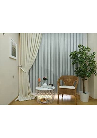 Düz Renk Fon Pilesiz Düz Dikim Tek Kanat 70 X 270 Cm Genel