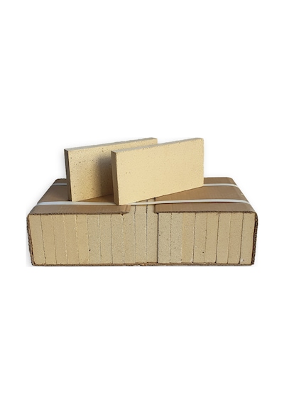 20x10x2 Cm Ateş Tuğlası - 19 Adet 1paket