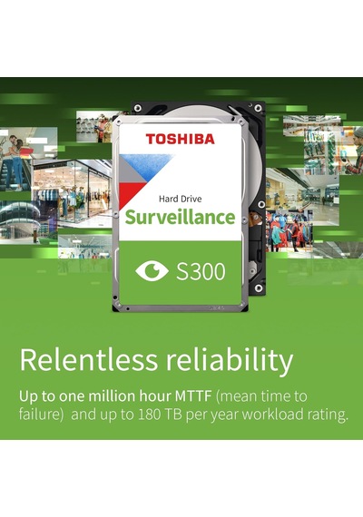 Toshıba 2tb 3.5" S300 Hdwt720uzsva 128mb Sata-3 Güvenlik Diski-211857