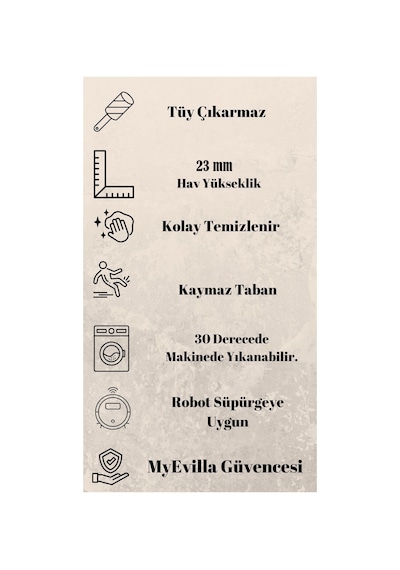 Dekoratif Bubble Uzun Tüylü Yumuşak Puffy Peluş Kaymaz Yıkanabilir Salon Koridor Halı Yolluk Açıkbej Vizon