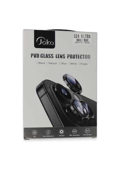 Joko Samsung Galaxy Uyumlu , S24 Ultra Pvd Metal Kamera Lens - Derin Mor Sarı