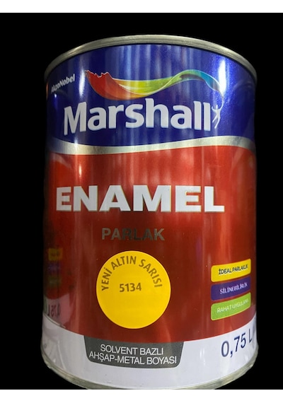 Mb Enamel Parlak Altın Sarısı 0.75lt 0,75 L