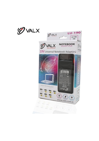 Valx LU-190 19V 4.74A Universal Notebook AC Adaptör
