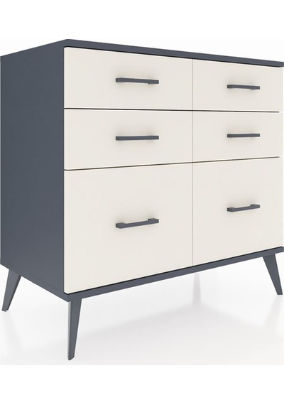 Hyperion Şifonyer 6 Çekmeceli 88x44x80 Antrasit-antrasit/aytaşı Antrasit/aytaşı Hyperion Şifonyer 6 Çekmeceli 88x44x80 Antrasit-antrasit/aytaşı Antrasit/aytaşı