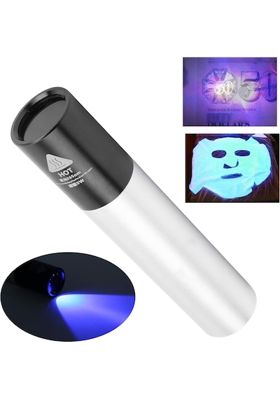 Watton Wt-305 Ultraviyole Fener Led Uv 365nm 15 Watt Beyaz