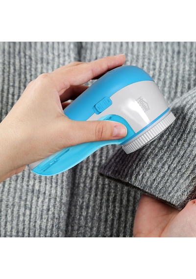 House Pratik Hp47 Şarjlı 6 Bıçaklı Tiftik Ve Tüy Temizleme Cihazı Mavi Mavi