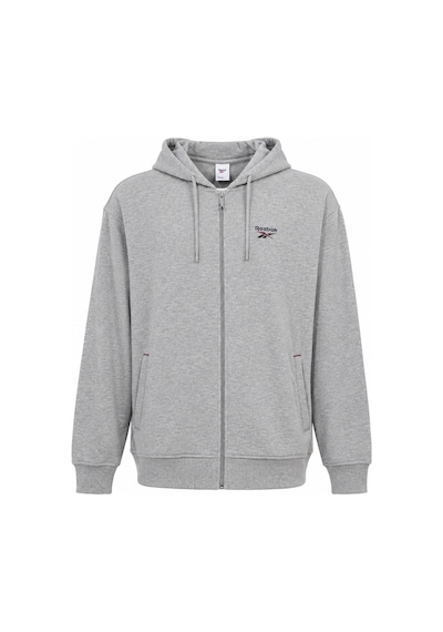 Reebok Eşofman Üstü Erkek A Grı Mel Id Rlx Clss Sl Fz 000000000102697398 Gri
