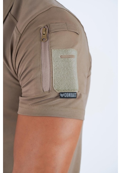 Combat Tactical T-shırt Tactıcal K.kol Pike - 802-961-bej Bej