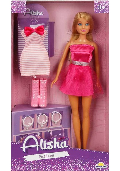 Alisha Gece Elbiseli Bebek Oyun Seti Moda Tutkunları İçin Parıltılı Bir Dünya