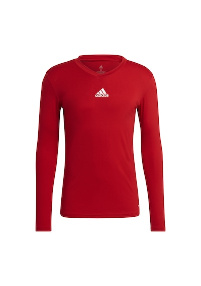 Adidas Team Base Tee Erkek Futbol Uzın Kollu Antrenman Tişörtü Gn5674 Kırmızı