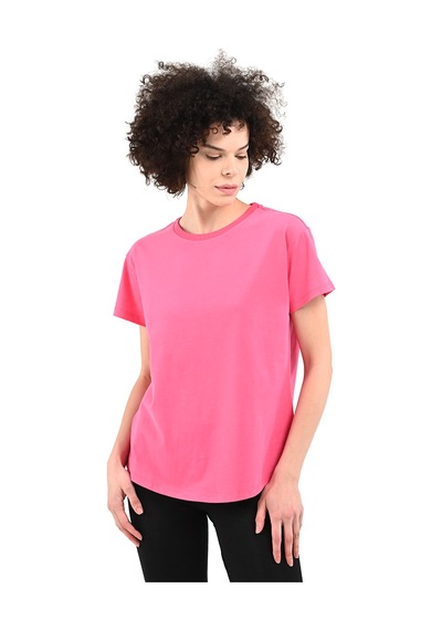 Sportive Icona2 Kadın Pembe Günlük Stil T-shirt 24yktl18d20-pmb 1605130 Pembe