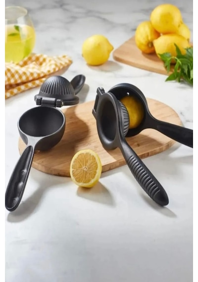 Lüx 2 Li Set Limon Naranciye Sıkacağı Ve Sarımsak Ezici Çelik Diğer