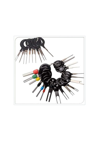 26pcs Araba Terminal Çıkarma Aracı Kiti Terminal Ejektör Kiti Tel Konektörü