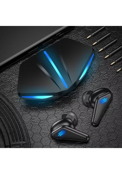 K55 Bluetooth 5.1 LED'li Kablosuz Gamer Oyuncu Kulaklık