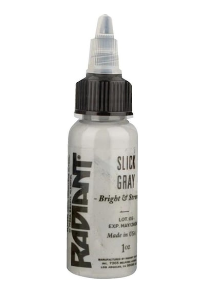 Slick Gray - Radiant Tattoo Dövme Boyası - 1oz/30ml