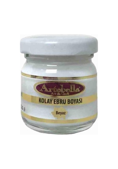 Artebella Kolay Ebru Boyası 40 Cc Beyaz