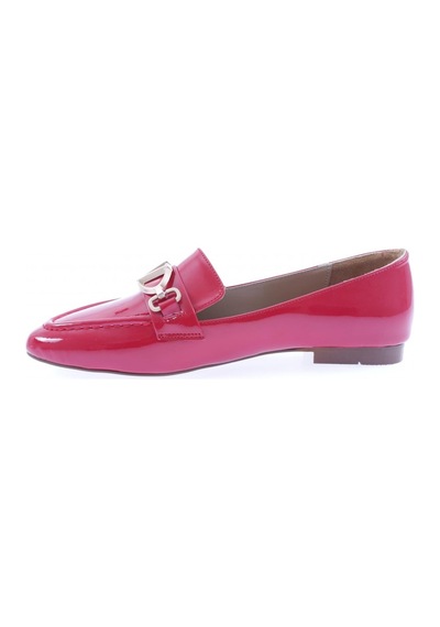 Dgn 154-22k Kadin Üzeri V Toka Loafer 154-1974-R9097 Kırmızı