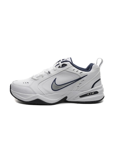 Nike Aır Monarch Iv Erkek Yürüyüş Koşu Günlük Spor Ayakkabı Beyaz - Lacivert