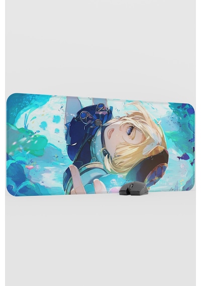 Freminet Genshin Impact Anime Gacha V5 - 90x40 Xxl Gaming Mouse Pad Fare Altlığı
