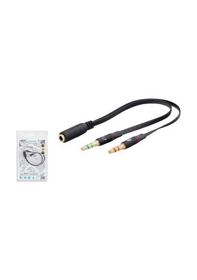 Hadron Hd4611 2Ux To Aux 2M/F Kulaklik Mikrofon Birleştirici