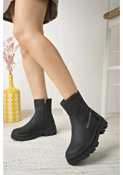 Nesil Shoes Neyna 1330 Siyah Zümrüt Fermuarlı Kadın Bot-siyah Zümrüt Siyah - Zümrüt Nesil Shoes Neyna 1330 Siyah Zümrüt Fermuarlı Kadın Bot-siyah Zümrüt Siyah - Zümrüt