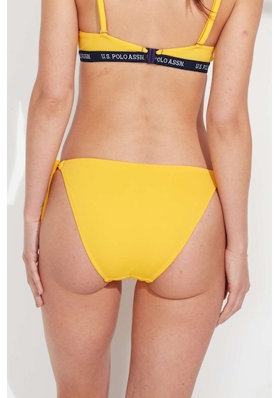 U.S. Polo Assn. Kadın Sarı Kalın İpli Bikini Alt 21509