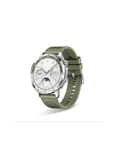 Huawei Watch Gt Gt2 Gt3 Gt4 42mm/honor Magic 2 Kordon Lansman Kumaş Dikişli Silikon 102