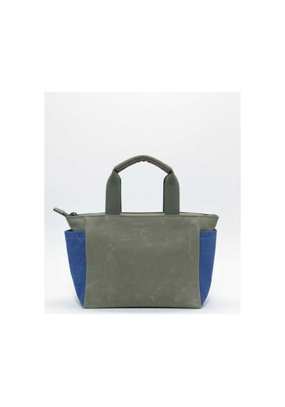 Old Cotton Cargo S Helen Tote Bag Omuz Çantası Haki