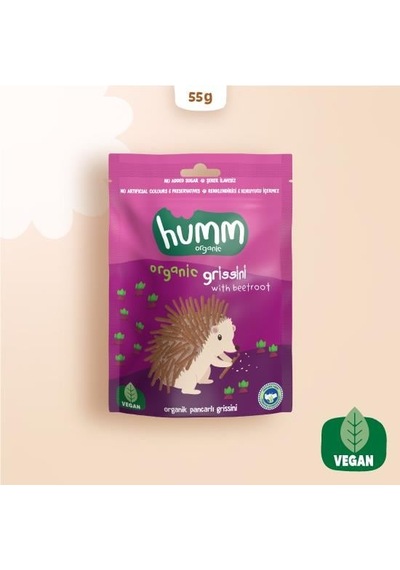 Organik Vegan Pancarlı Grissini 55 Gr