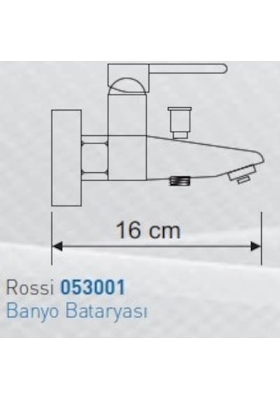 Siyam Rossi Banyo Bataryası Krom