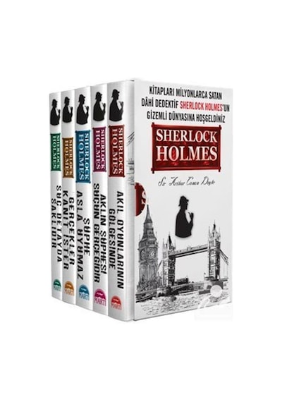 Mercankitap Sherlock Holmes Set 5 Kitap / Sir Arthur Conan Doyle