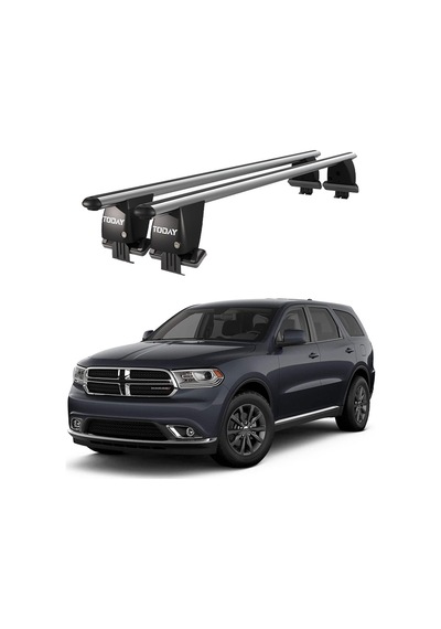 Royal Dodge Durango Iıı 2011 Ve Sonrası Uyumlu Gri Kilitli Ara Atkı Port Bagaj Tavan Barı