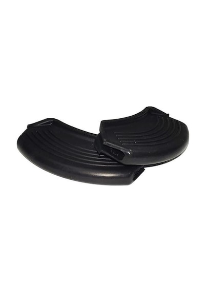 Silikon Tencere Tava Tutacağı Yanmaz Yapışmaz Tutamaç Set 9 X 4 Cm Siyah 1 Set 2 Adetten Oluşur Siyah