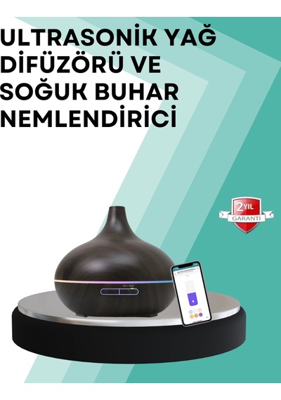 Mey İthalat Büyük Su Hazneli Ultrasonik Difüzör Ve Oda Nemlendirici