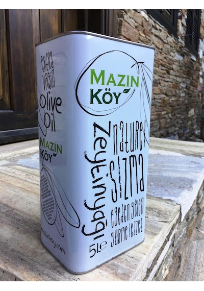 Mazınköy Erken Hasat Soğuk Sıkım Naturel Sızma Zeytinyağı Teneke 2 x 5 L