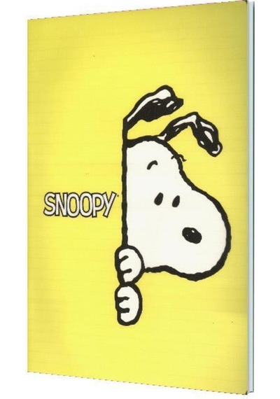 Snopy Pp Kapak 18.5x26 40 Yaprak Çizgili Defter