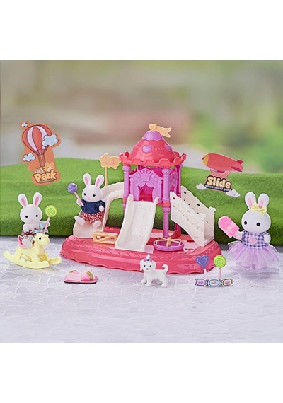 Mega By Dreamy Mini Tavşan Kaydıraklı Eğlence Parkı