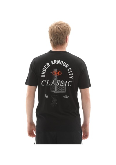 A6009326-008 Under Armour Ua M 60-40s Cıty Classıc Ss Erkek T-shirt Siyah A6009326-008 Siyah