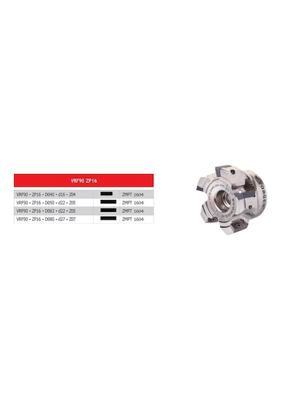 Fett Vrf90 - Zp16 - D080 - D27 - Z07 Vorgen Freze Takımı